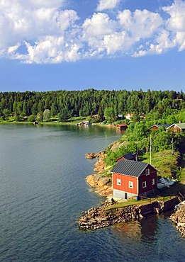 House by the water, Aland, Finland, Europe