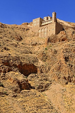 Deir Mar Musa al-Habashi, Monastery of Saint Moses the Abyssinian, Syria, Middle East, West Asia