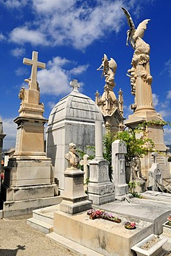 Historic cemetery of Nice, Department Alpes-Maritimes, Region Provence-Alpes-Cote d'Azur, France, Europe