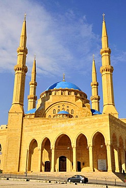 Khatem al-Anbiyaa Mosque, Beirut, Lebanon, Middle East, Orient