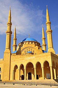 Khatem al-Anbiyaa Mosque, Beirut, Lebanon, Middle East, Orient