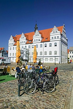 Old Town Hall, Market Square, Lutherstadt Wittenberg, Saxony-Anhalt, Germany, Europe