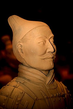 Terracotta Army exhibition, faithful replicas of the statues from XIAN in China, Weilburg an der Lahn, Hesse, Germany, Europe