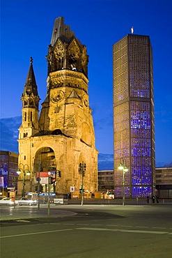 Kaiser Wilhelm Memorial Church, Berlin, Germany, Europe