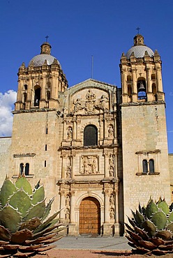 Church of the former Dominican monastery of Santo Domingo in Oaxaca de Juarez, Oaxaca, Mexico, North America