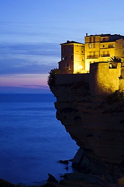 Bonifacio, Strait of Bonifacio, Corsica, France, Europe