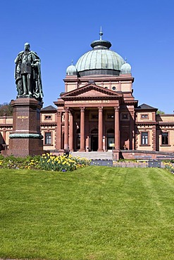 Kaiser-Wilhelms Baths, Kurpark, spa park, Bad Homburg vor der Hoehe, Hesse, Germany, Europe