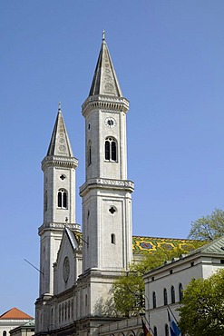 St. Louis Church, Ludwigskirche, Munich, Bavaria, Germany, Europe