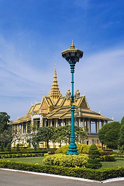 Dance pavilion, Royal Palace, Phnom Penh, Cambodia, Indochina, Southeast Asia, Asia