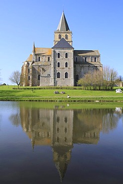 Cerisy-la-Foret Abbey, Manche department, Region Basse-Normandie, Normandy, France, Europe