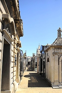 Tombs, La Recoleta Cemetery in Buenos Aires, Argentina, South America