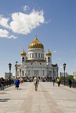 Christ the Saviour cathedral, Moscow, Russia