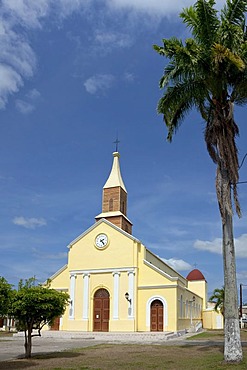 Church of Port-Louis, Grande-Terre, Guadeloupe, French Antilles, Lesser Antilles, Caribbean