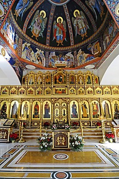 Icons, Russian-Orthodox church, Altea, Costa Blanca, Alicante province, Spain, Europe