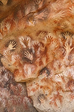 Cueva de las Manos, Cave of the Hands, UNESCO World Heritage Site, Patagonia, Santa Cruz, Argentina, South America