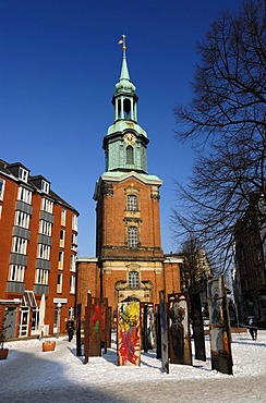 The Heilige Dreieinigkeitskirche Holy Trinity Church in St. Georg, Hamburg, Germany, Europe