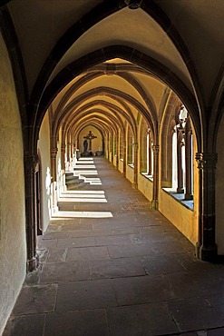 Cloister, convent church Kyllburg, Rhineland-Palatinate, Germany, Europe