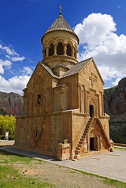 Historic Armenian orthodox church at Noravank monastery, Armenia, Asia