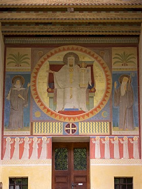 St. Maurus Chapel near Beuron, Obere Donau Nature Park, Baden-Wuerttemberg, Germany, Europe