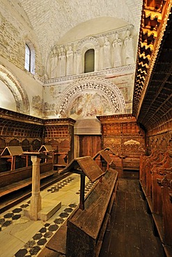 Church Santa Maria in Valle, 8th century, probably a Lombard Palatine chapel, Cividale, Friuli, Italy, Europe