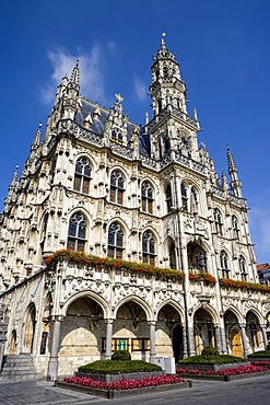 City Hall in Oudenaarde, Belgium, Europe