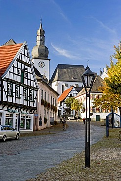 Schlossstrasse street, Arnsberg, North Rhine-Westphalia, Germany, Europe