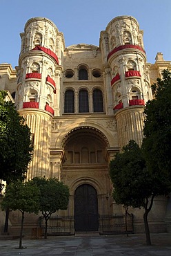 Cathedral, historic centre of Malaga, Costa del Sol, Andalusia, southern Spain, Spain, Europe