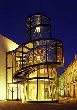 Deutsches Historisches Museum, German Historical Museum, annex and entrance by the American star architect I.M. Pei, Unter den Linden avenue, Mitte district, Berlin, Germany, Europe