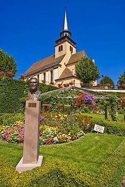 Eglise Catholique Paroisse Sainte Trinite, Catholic Trinity Church, Lauterbourg, Alsace, France, Europe