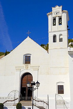 Church of San Antonio de Padua, 17th century, Frigiliana, Axarquia mountains region, Malaga province, Costa del Sol, Andalusia, Spain, Europe