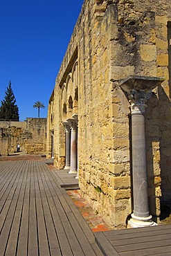 Ruins of Medina Azahara, palace built by Caliph Abd al-Rahman III, Cordoba, Andalusia, Spain, Europe