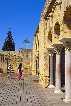 Ruins of Medina Azahara, palace built by Caliph Abd al-Rahman III, Cordoba, Andalusia, Spain, Europe