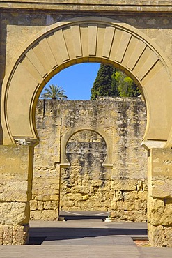 Ruins of Medina Azahara, palace built by Caliph Abd al-Rahman III, Cordoba, Andalusia, Spain, Europe