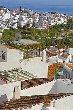 Frigiliana, Axarquia mountains region, Malaga province, Costa del Sol, Andalusia, Spain, Europe