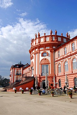 Baroque Biebrich Castle, Wiesbaden-Biebrich, Hesse, Germany, Europe