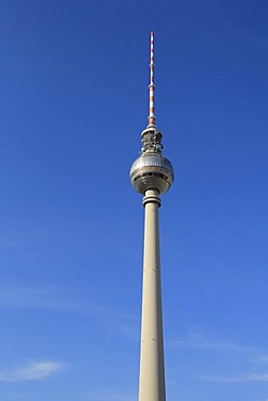 Berlin's TV tower, Alex, Alexanderplatz Square, Berlin-Mitte, Berlin, Germany, Europe