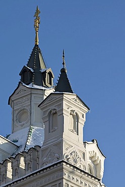 Old Russian style turrets, Moscow, Russia