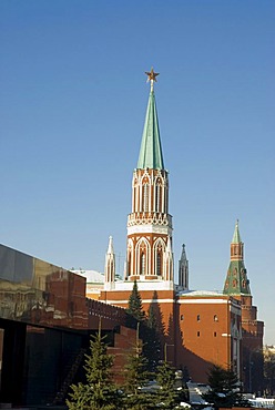Moscow Kremlin towers, Moscow, Russia