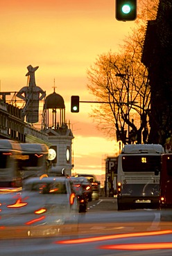 Street scene, Madrid, Spain, Europe