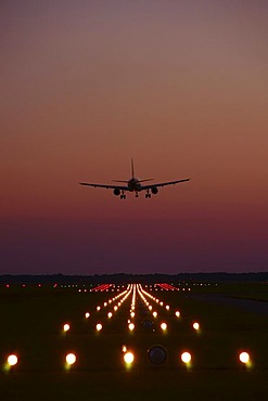 Plane landing