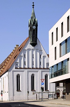 Heiliger Geist Kirche church, Ingolstadt, Bavaria, Germany, Europe