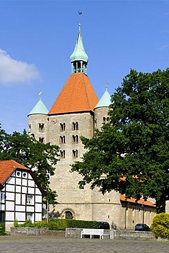 Stiftskirche Freckenhorst collegiate church, Warendorf, North Rhine-Westphalia, Germany, Europe