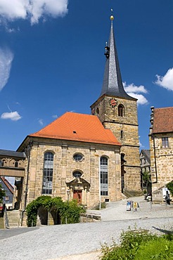 Parish Church of St. Lawrence, Thurnau, Franconian Switzerland, Franconia, Bavaria, Germany, Europe