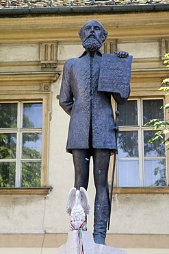 Statue of Count Batthyany Lajos, 1807-1849, Budapest, Hungary, Europe