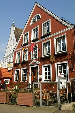 Country doctor pub Hotel Aurora, Kappeln, Schlei, Schleswig-Holstein, Germany, Europe