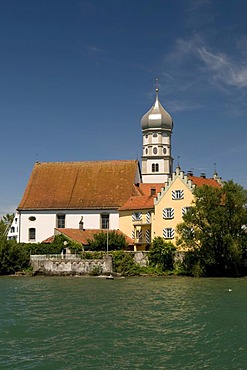 Wasserburg am Bodensee village, Bavaria, Germany, Europe