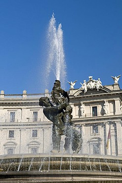 The Fountain of the Naiads in the Piazza della Repubblica square, Rome, Italy, Europe