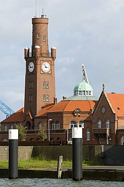 Hapag-Hallen halls in the old fishing port, North Sea resort Cuxhaven, Lower Saxony, Germany, Europe