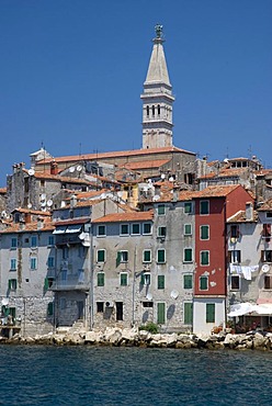 Historic town at the Adriatic Sea, Rovinj, Istria, Croatia, Europe