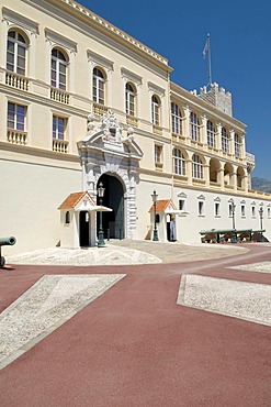 Prince's palace, Palais Princier du Monaco, Monte Carlo, Cote d'Azur, Monaco, Europe